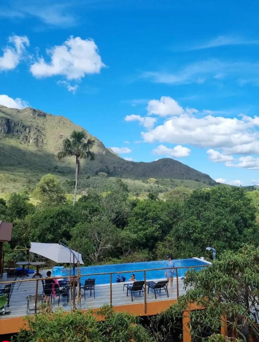 Alto Paraíso de Goiás Pousada Rancho Dos Ipes מראה חיצוני תמונה